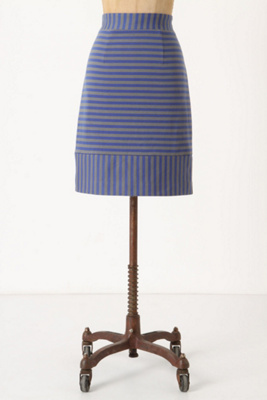 Celeste Striped Pencil Skirt