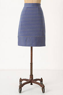 Celeste Striped Pencil Skirt