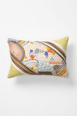 Sky Lights Throw Pillow