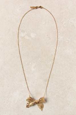 Gilded Needlepoint Necklace