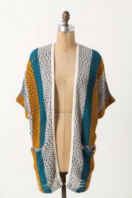 Ochre Intervals Cardigan