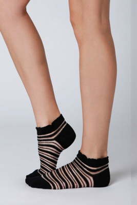 Boucle Stripe Anklets