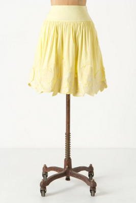 Lemon Blossom Petite Skirt