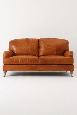 Leather Winifred Settee 
