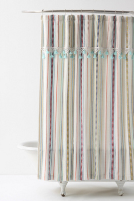 Demarcation Shower Curtain