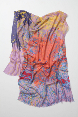 Seawater Blooms Scarf