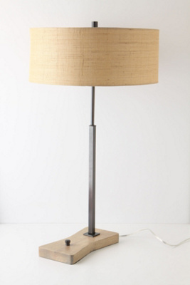 Bronze-Wood Lamp