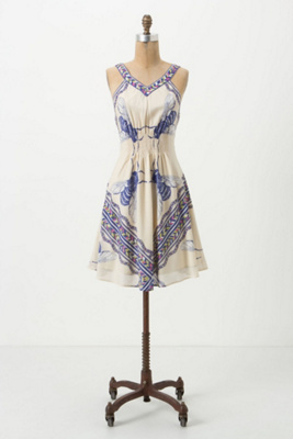 Blue Bombus Dress