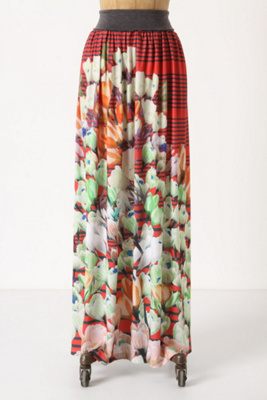 Blanched Crocus Maxi Skirt