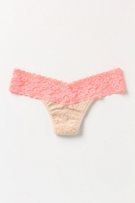Colorblocked Thong