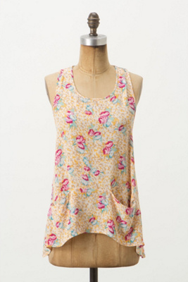 Swathed Racerback Blouse