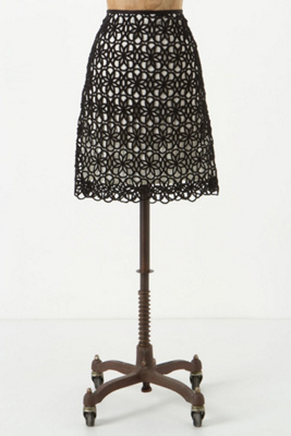 Dilated Lace Skirt