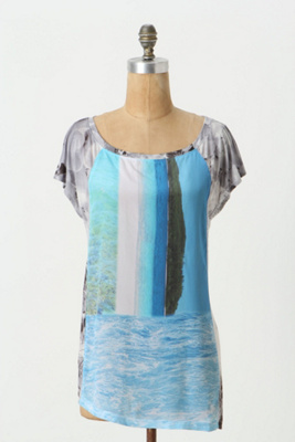 Sideways Seascape Tee