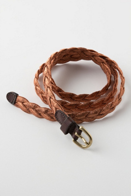 Gilt Braid Skinny Belt 
