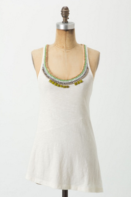 Staccato Garnish Racerback