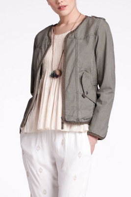 Openwork Army Jacket