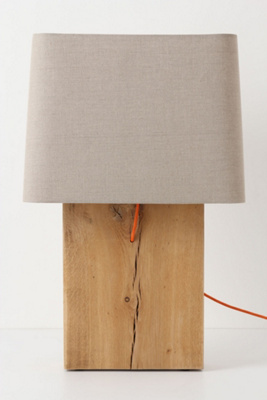 Quercus Slab Lamp Ensemble