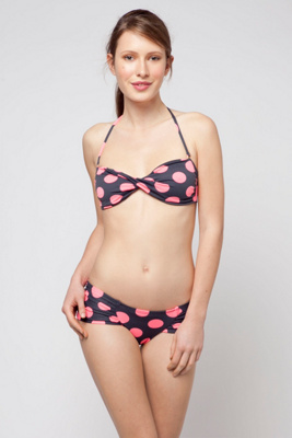Spotty Bandeau Bikini