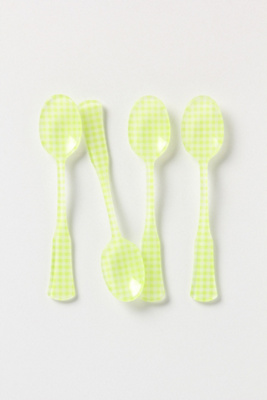 Checkered Tea Spoons