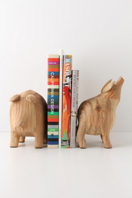 Potbelly Bookends