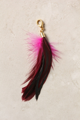 The Collector's Charm, Burgundy Feather