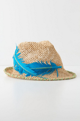 Blue Bunting Fedora 