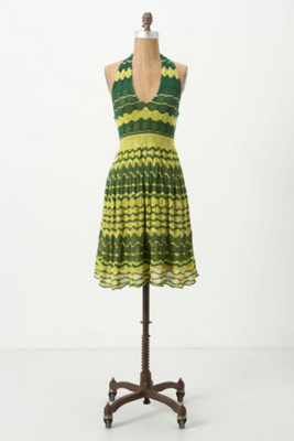 Lemon-Lime Sweater Dress