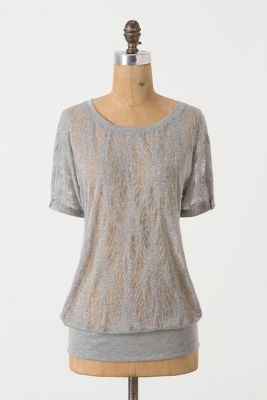 Pointelle Lace Tee