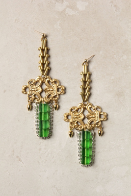Emerald Mirage Earrings