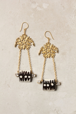 Batik Trapeze Earrings