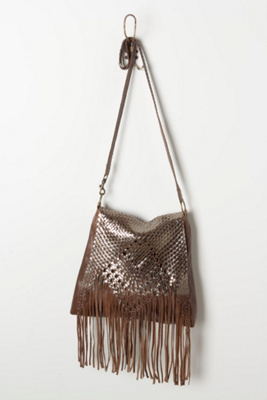 Mirror Fringe Shoulder Bag