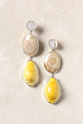 Druzy & Shell Drops