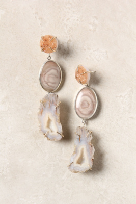 Druzy & Jasper Drops
