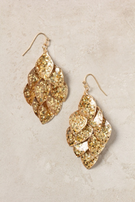 Banana Leaf Earrings