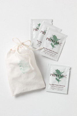 Priti NYC Soy Nail Polish Remover Wipes 