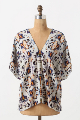 Divided Fritillary Blouse