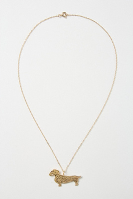 Dachshund Necklace - Anthropologie.com