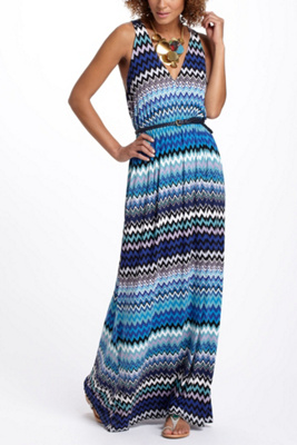 Sky Trails Maxi Dress