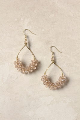Marshmallow Puff Earrings