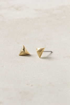 Mini Pyramid Earrings
