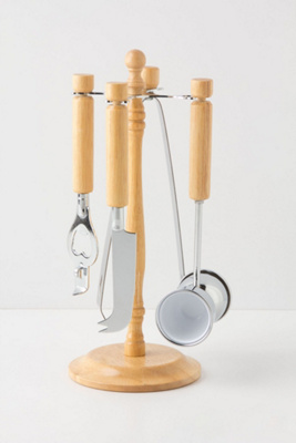 Beechwood Bar Tool Set