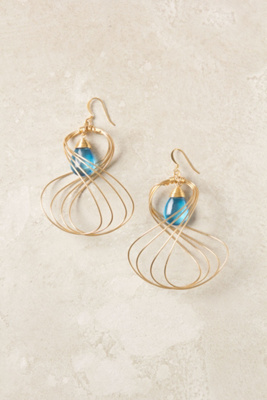 Mobius Gem Earrings 