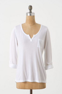 Notched Henley