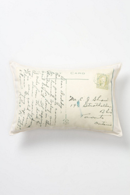 Correspondence Pillow