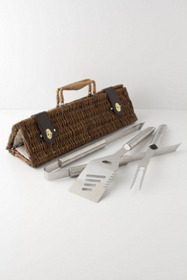 Barbecue Utensils Basket