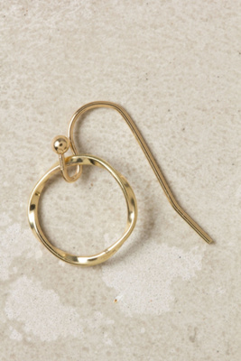 Hammered Circle Drops