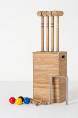 Wooden Croquet Set