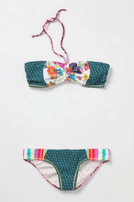 Pieced Flora Bikini