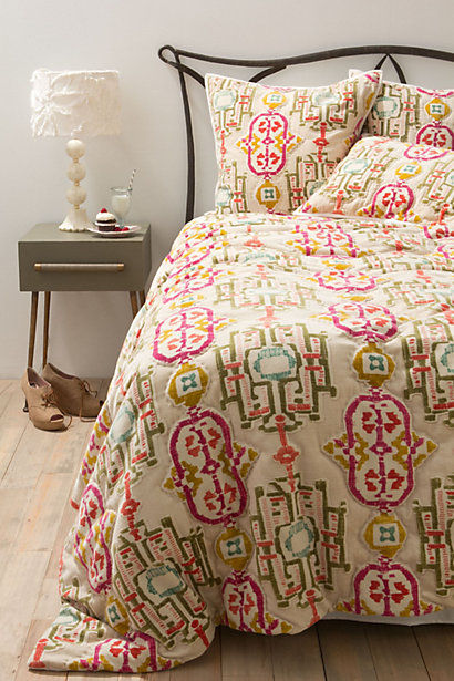 Ryan Velvet Quilt - Anthropologie