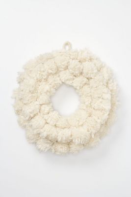 Tufted Wool Wreath